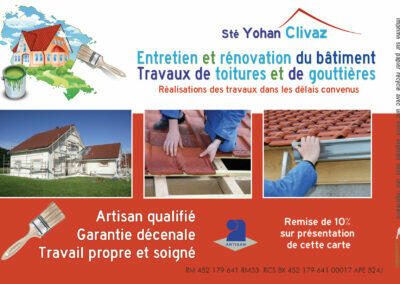 Création de logo et de flyers pour Yohan Clivaz