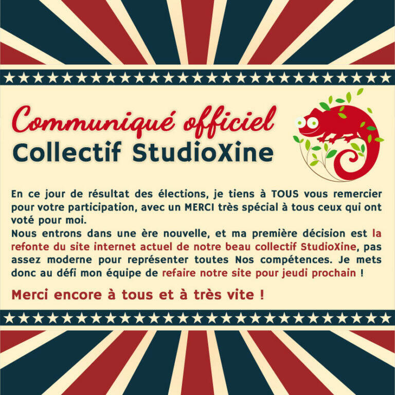 les aventures de la mascotte de StudioXine