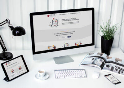 Création du logo et du site GENNA Formations